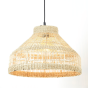 Latika hanglamp Ø45x30 cm naturel van het woonmerk Light&Living