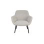 Kasey fauteuil boucle - beige