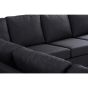 Lolita 7-zits hoekbank L+R, stof - antraciet