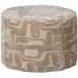 Yago poef viscose - naturel