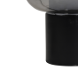 Arturan tafellamp Ø22 cm smoke glas/mat zwart  van het woonmerk Light & Living