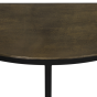Peto sidetable 100x42x76 cm antiek brons/zwart van het woonmerk Light & Living