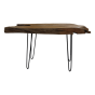 Fusion salontafel 90x55x55 teak/wortelhout naturel