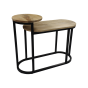 Plateau sidetable 75x30x60 mangohout naturel
