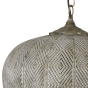 Lavello hanglamp antiek goud/wit 45 cm van het woonmerk Light & Living
