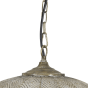 Lavello hanglamp antiek goud/wit 33.5 cm van het woonmerk Light & Living