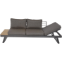 Arezzo loungebank polywood 228 cm van het woonmerk Les