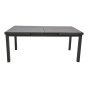 Uittrektafel Baleno nuance 180/240x100 cm - antraciet