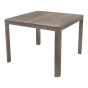 Tuintafel Castilla Pardo 100x100 cm - bruin