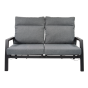 Loungebank Ohio 2-pers - grijs