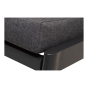 Loungebank Florence Alu - antraciet