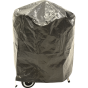 Beschermhoes BBQ rond - grijs