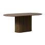 Kelly eettafel ovaal - smoked oak