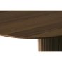 Kelly eettafel ovaal - smoked oak