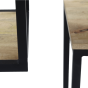 Patna sidetable 100x35x75 mangohout naturel