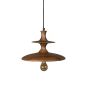 Cath hanglamp S - walnoot