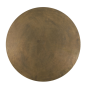 Retiro salontafel Ø85x40 cm metaal antiek brons