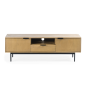 Kapur tv-meubel 140 cm mango naturel van het woonmerk Vurna