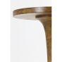 Joekon bijzettafel Ø60x80 cm - hout olie bruin