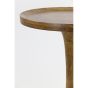 Joekon bijzettafel Ø60x80 cm - hout olie bruin