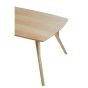 Quenza eettafel 220x100x76 cm - mangohout naturel