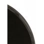 Nalagu bijzettafel Ø46x52 cm - mangohout mat zwart