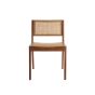 Melaky eetkamerstoel - hout bruin/naturel