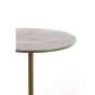 Dimphy ronde bijzettafel Ø35x50 cm - antiek brons