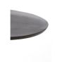 Dimphy ronde bijzettafel Ø35x56 cm - lood antiek