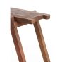 Military sidetable - hout bruin