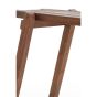 Military sidetable - hout bruin