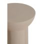Ossana ronde bijzettafel Ø39 cm - mat zand