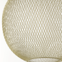 Moroc hanglamp Ø30x35 cm metaal goud van het woonmerk Light & Living