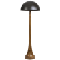 Jovany vloerlamp Ø50x155 hout olie/zwart van het woonmerk Light&Living