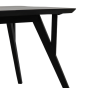 Quenza eettafel 220x100x76 cm mat zwart van het woonmerk Light&Living