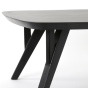 Quenza salontafel 120x65x40 cm mat zwart van het woonmerk Light&Living