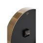 Emporio klok Ø40 cm - zwart/goud