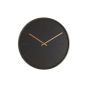 Emporio klok Ø53 cm zwart/goud