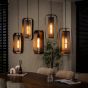 Kasey hanglamp 5L - artic zwart