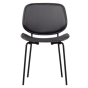 Close In eetkamerstoel kunstleer zwart van het woonmerk BePureHome