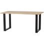 Combi-Tablo eiken 160x90 cm + U-poot