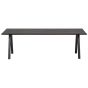 Eettafel combi-tablo - 180 x 90 cm - blacknight van het woonmerk Woood