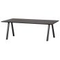 Eettafel combi-tablo - 200 x 90 cm - blacknight van het woonmerk Woood