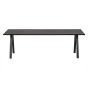 Eettafel combi-tablo - 220 x 90 cm - blacknight van het woonmerk Woood
