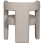 Tiwa fauteuil bouclé - beige