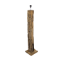 Nature vloerlamp vierkant 145 cm teak naturel van het woonmerk HSM Collection