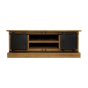 Blackburn tv-meubel 150x40x57 teak/metaal naturel/zwart van het woonmerk HSM Collection