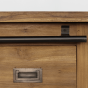 Blackburn dressoir 140x43x85 teakhout/metaal naturel/zwart van het woonmerk HSM Collection