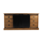 Blackburn dressoir 180x50x85 teakhout/metaal naturel/zwart van het woonmerk HSM Collection