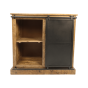 Melbourne dressoir 95x45x90 mangohout/metaal naturel/metaal van het woonmerk HSM Collection